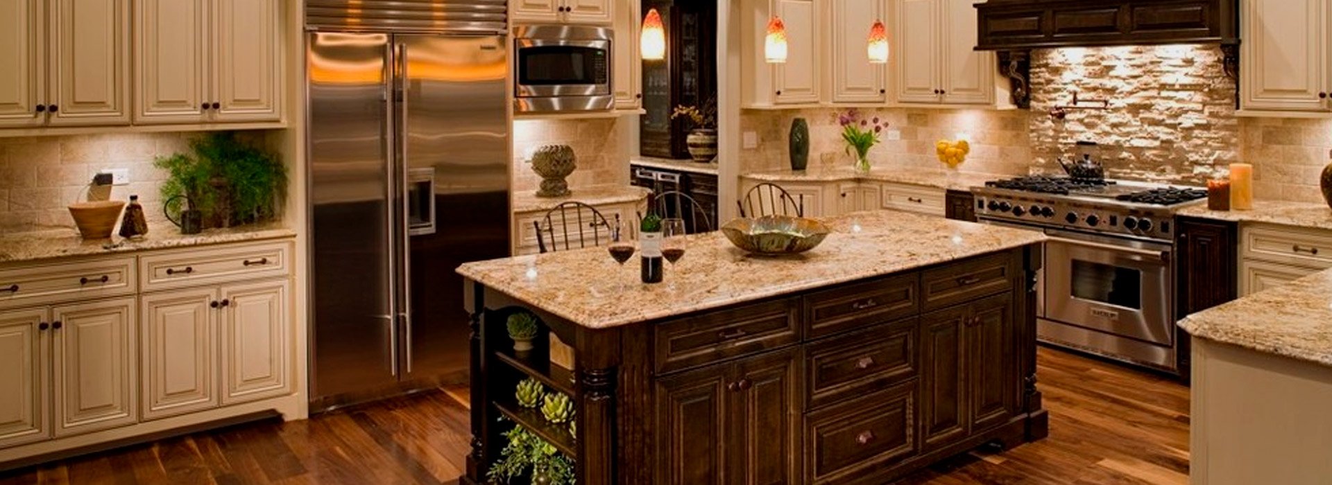 Welcome innovation and modern appeal into your estate through kitchen and bathroom remodeling